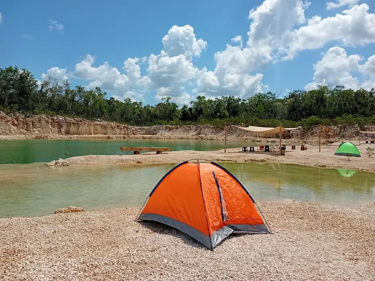 Campismo de Luxo Camping Kitam Tulum México